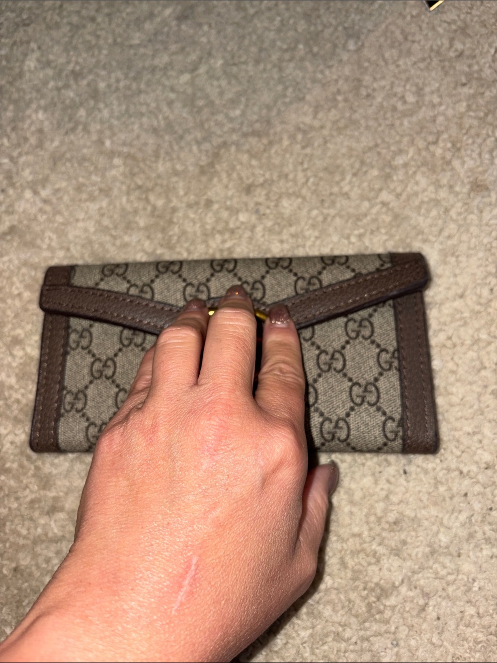 Inspired Wallet in Brown